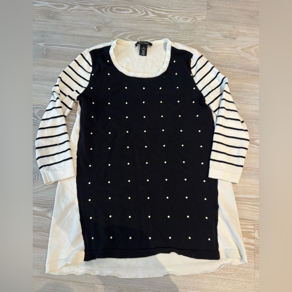 WHBM 3/4 Sleeve Sweater